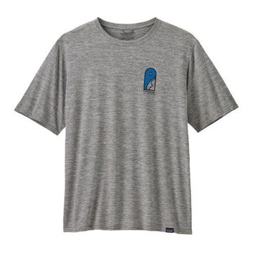 Patagonia Mens Cap Cool Daily Graphic Shirt Lands Earlylines: Feather Grey