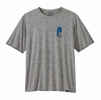 Patagonia Mens Cap Cool Daily Graphic Shirt Lands Earlylines: Feather Grey