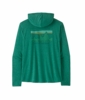 Patagonia Mens Cap Cool Daily Hoody - '73 Skyline Gem Green - Light Gem Green X-Dye