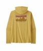 Patagonia Mens Cap Cool Daily Hoody - '73 Skyline Limestone Yellow - Light Limestone Yellow X-Dye