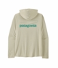 Patagonia Mens Cap Cool Daily Hoody - Casting Logo Dyno White