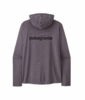 Patagonia Mens Cap Cool Daily Hoody - Casting Logo May Grey - Light May Grey X-Dye