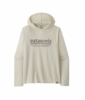 Patagonia Mens Cap Cool Daily Hoody - Hut Tripper Dyno White