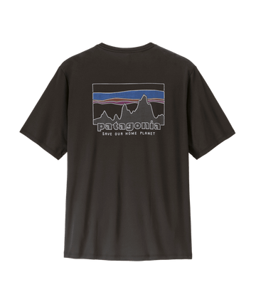 Patagonia Mens Cap Cool Daily Shirt - 73' Skyline Black