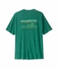 Patagonia Mens Cap Cool Daily Shirt - 73' Skyline Gem Green - Light Gem Green X-Dye