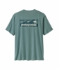 Patagonia Mens Cap Cool Daily Shirt - Boardshort Blue Sage - Light Blue Sage X-Dye