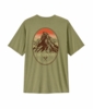 Patagonia Mens Cap Cool Daily Shirt - Chouinard Crest Gumtree Green - Light Gumtree Green X-Dye