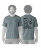 Patagonia Mens Cap Cool Daily Shirt - Cloud Crag Blue Sage - Light Blue Sage X-Dye