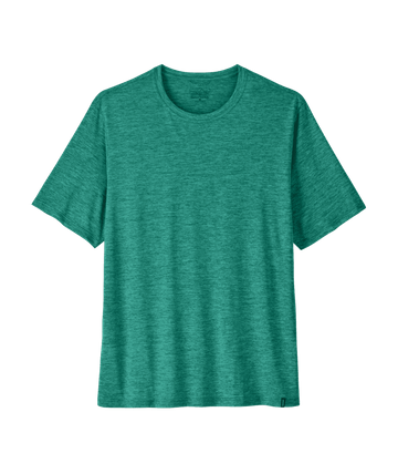 Patagonia Mens Cap Cool Daily Shirt Gem Green - Light Gem Green X-Dye