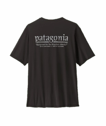 Patagonia Mens Cap Cool Daily Shirt - Hut Tripper Black