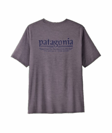 Patagonia Mens Cap Cool Daily Shirt - Hut Tripper May Grey - Light May Grey X-Dye