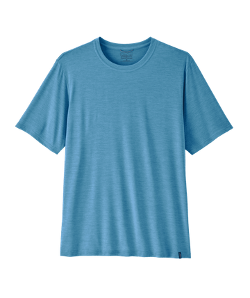 Patagonia Mens Cap Cool Daily Shirt Shore Blue - Light Shore Blue X-Dye