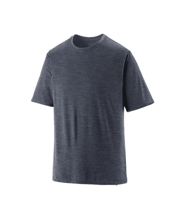 Patagonia Mens Cap Cool Daily Shirt Smolder Blue - Light Smolder Blue X-Dye