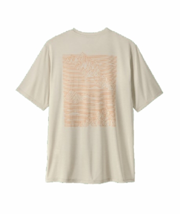 Patagonia Mens Cap Cool Daily Shirt - Strataspire Dyno White