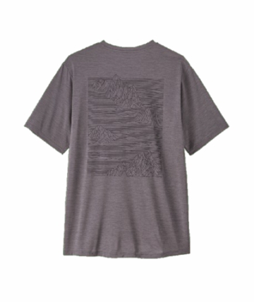 Patagonia Mens Cap Cool Daily Shirt - Strataspire May Grey - Light May Grey X-Dye