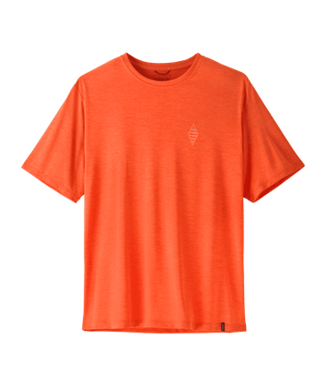 Patagonia Mens Cap Cool Daily Shirt - Water People Sets Orange Peel - Light Orange Peel X-Dye