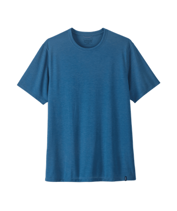 Patagonia Mens Cap Cool Trail Shirt Aquatic Blue