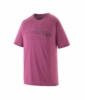 Patagonia Mens Cap Cool Trail Shirt - Stratapeaks Faded Magenta