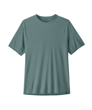 Patagonia Mens Cap Cool Ultra Shirt Blue Sage - Light Blue Sage X-Dye