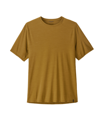 Patagonia Mens Cap Cool Ultra Shirt Bobcat Brown - Light Bobcat Brown X-Dye