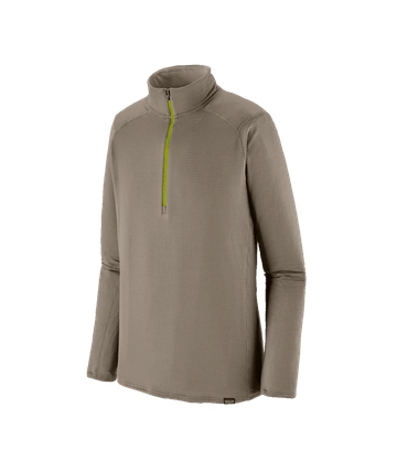 Patagonia Mens Capilene Thermal Weight Zip Neck Seabird Grey