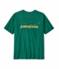 Patagonia Mens Casting Logo Responsibili-Tee Gem Green Patagonia Mens Casting Logo Responsibili-Tee Gem Green
