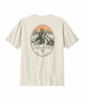 Patagonia Mens Chouinard Crest Pocket Responsibili-Tee Birch White Patagonia Mens Chouinard Crest Pocket Responsibili-Tee Birch White