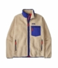 Patagonia Mens Classic Retro-X Jacket Dark Natural w/Cobalt Blue Patagonia Mens Classic Retro-X Jacket Dark Natural w/Cobalt Blue