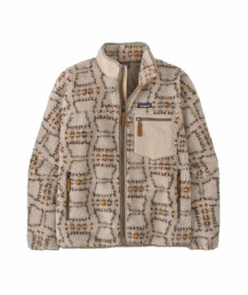 Patagonia Mens Classic Retro-X Jacket Snowshoe Hare: Natural