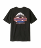 Patagonia Mens Great Waves Responsibili-Tee Black Patagonia Mens Great Waves Responsibili-Tee Black