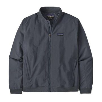 Patagonia Mens Isthmus Deck Jacket  Smolder Blue