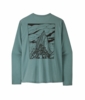 Patagonia Mens L/S Cap Cool Daily Shirt - Cloud Crag Blue Sage - Light Blue Sage X-Dye