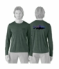 Patagonia Mens L/S Cap Cool Daily Shirt - Fitz Roy Trout Canopy Green - Light Canopy Green X-Dye