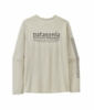Patagonia Mens L/S Cap Cool Daily Shirt - Hut Tripper Dyno White