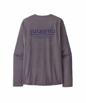 Patagonia Mens L/S Cap Cool Daily Shirt - Hut Tripper May Grey - Light May Grey X-Dye