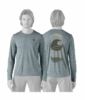Patagonia Mens L/S Cap Cool Daily Shirt - Pass it Around Blue Sage - Light Blue Sage X-Dye