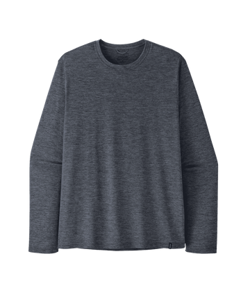 Patagonia Mens L/S Cap Cool Daily Shirt Smolder Blue - Light Smolder Blue X-Dye