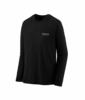 Patagonia Mens L/S Cap Cool Merino Blend Graphic Shirt Heritage Header: Black Patagonia Mens L/S Cap Cool Merino Blend Graphic Shirt Heritage Header: Black