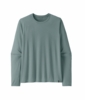 Patagonia Mens L/S Cap Cool Trail Shirt Blue Sage