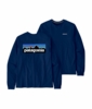Patagonia Mens L/S P-6 Logo Responsibili-Tee New Navy Patagonia Mens L/S P-6 Logo Responsibili-Tee New Navy
