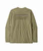 Patagonia Mens L/S P-6 Logo Responsibili-Tee P-6 Outline: Gumtree Green Patagonia Mens L/S P-6 Logo Responsibili-Tee P-6 Outline: Gumtree Green