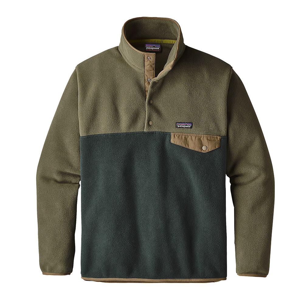 Patagonia Mens Lightweight Synchilla SnapT Fleece Pullover Industrial