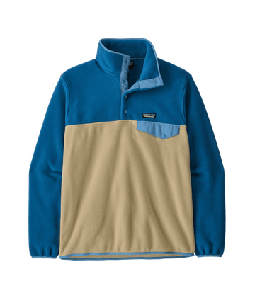 Patagonia Mens Lightweight Synchilla Snap-T Pullover Nautilus Tan
