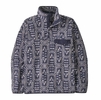 Patagonia Mens Lightweight Synchilla Snap-T Pullover Flow: Sunken Blue