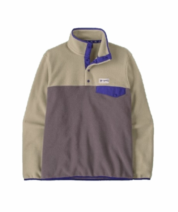 Patagonia Mens Lightweight Synchilla Snap-T Pullover May Grey