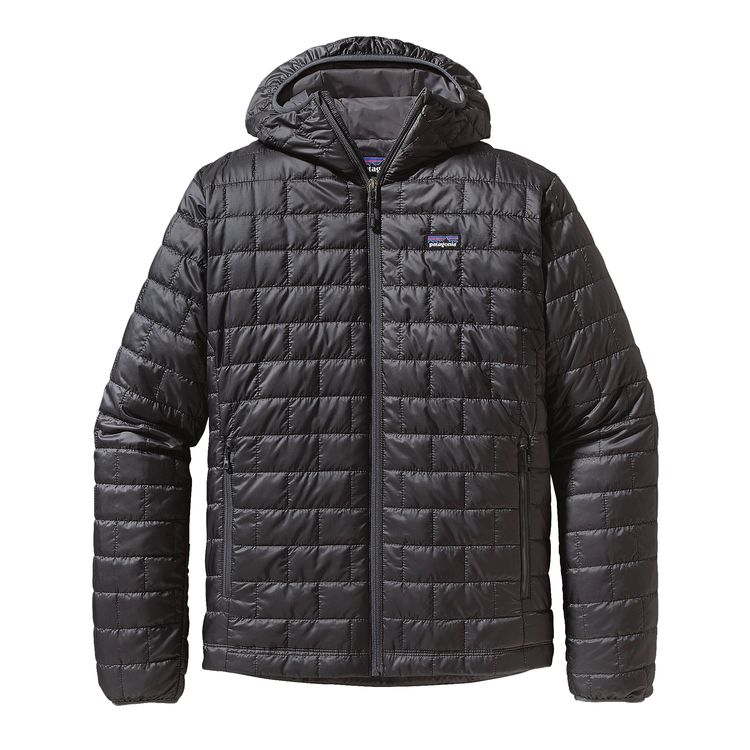 Patagonia Mens Nano Puff Hoody Forge Grey