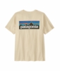 Patagonia Mens P-6 Logo T-Shirt Undyed Natural