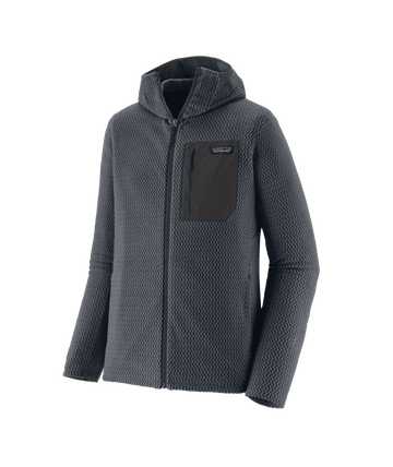 Patagonia Mens R1 Air Full-Zip Hoody Smolder Blue