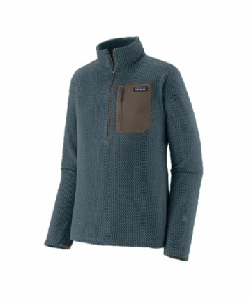 Patagonia Mens R1 Air Zip Neck Summit Blue