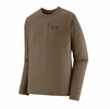Patagonia Mens R1 Thermal Crewneck Marlow Brown (Close Out) Patagonia Mens R1 Thermal Crewneck Marlow Brown (Close Out)